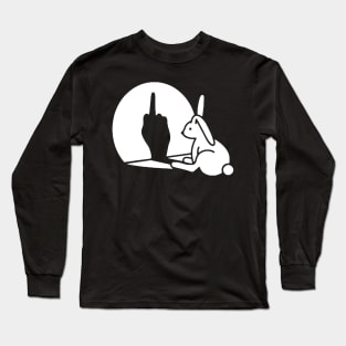 Rabbit Hand Shadow Classic Long Sleeve T-Shirt